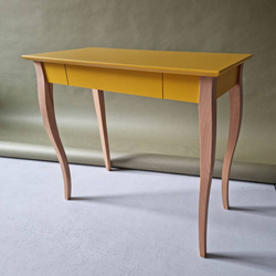 Biurko LILLO 85x40cm Żółty