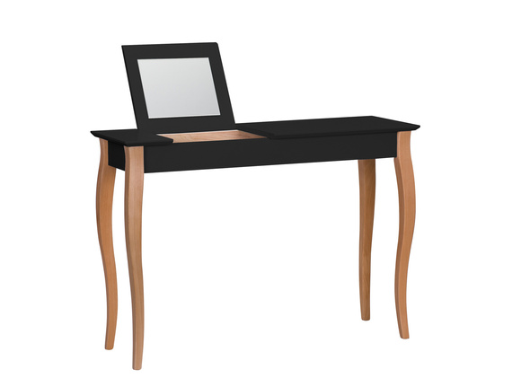 Toaletka LILLO z Lusterkiem 105x35cm Czarny