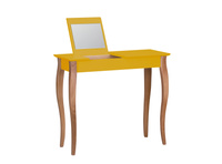 Toaletka LILLO z Lusterkiem 85x35cm Ciemna Cytryna