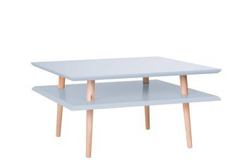 Stolik Kawowy SQUARE 68x68x35cm - Jasnoszary