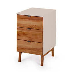 Kontenerek Biurowy LUKA 41x50cm Orzech Kawa z Mlekiem