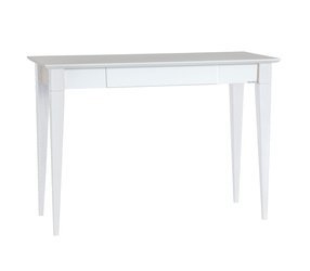 Biurko MIMO z Szufladą - 105x40cm Białe Nogi / Białe