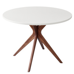 Okrągły Stół Jadalniany JUBI BOLD śr. 110cm Dąb Biały