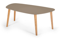 Stolik Kawowy Endocarp 110x66x45cm - Bobrza Glina / Jesion