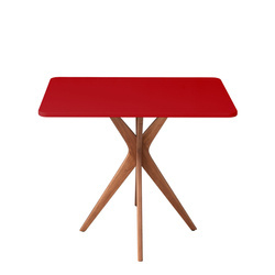 Prostokątny Stół JUBI 55x80cm Dąb Czerwony
