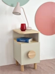 Szafka Nocna z Szufladą DABI MINI Prawa Biała
