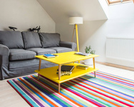 Stolik Ława Kawowa KORO LOW 110x70cm - Petrol Blue