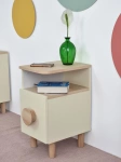 Stolik nocny z szufladą DABI MINI lewy Kawa z mlekiem