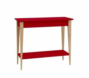 Konsola MIMO z Półką 105x35cm - Červená