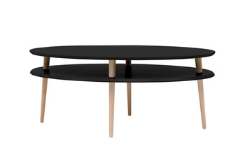 Stolik Kawowy OVO HIGH 110x70cm Czarny