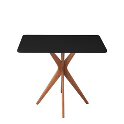 Prostokątny Stół JUBI 55x80cm Dąb Czarny