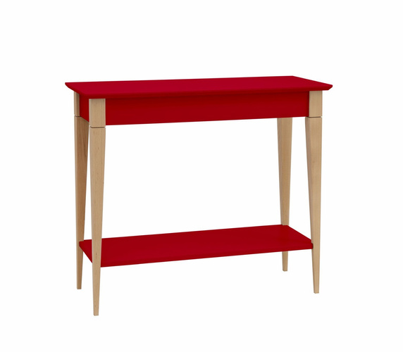 Konsola MIMO z Półką 105x35cm - Červená