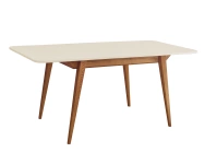 Rozkładany stół jadalniany Envelope BOLD 120x80cm Wapień, Dąb