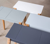 Toaletka LILLO z Lusterkiem 85x35cm Zielony Butelkowy