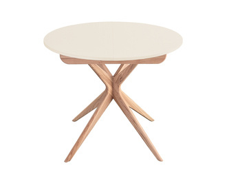 Rozsuwany Okrągły Stół JUBI 90cm Wapień