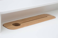 Biurko ASHME Jesionowe 110x56x75cm – Bobrza Glina