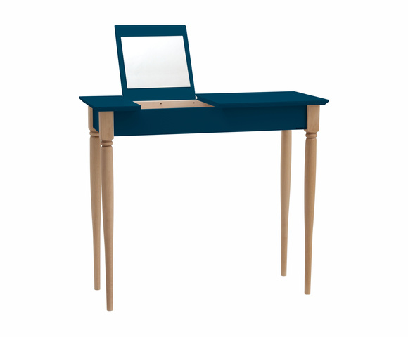 Toaletka MAMO z Lusterkiem - 65x35cm Petrol Blue