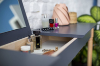 Toaletka MAMO z Lusterkiem 85x35cm Zielony Butelkowy