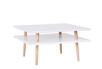 Stolik Kawowy SQUARE 68x68x35cm - Biały