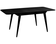 Rozkładany stół jadalniany Envelope BOLD 120x80cm Czarny Jesion