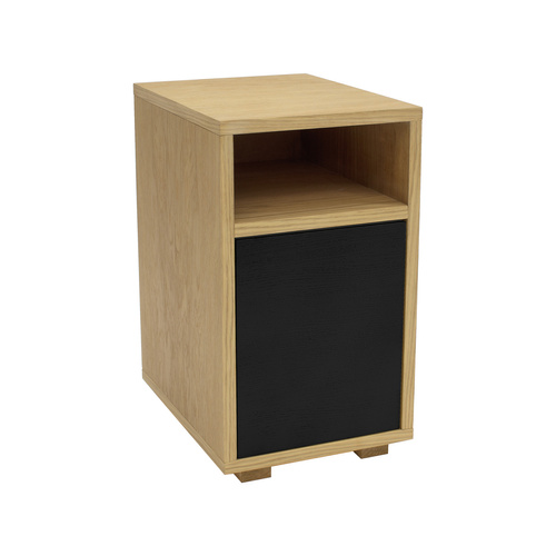 Wąska Szafka Nocna SLIM 30cm x 40cm Czarny