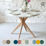 Stół Okrągły JUBI BOLD 100cm Biały