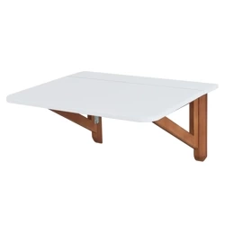 KLAPP Stół Ścienny Opadający 60x70cm Dąb Biały