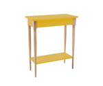 Konsola Meblowa MAMO z Półką 65x35cm Ciemna Cytryna