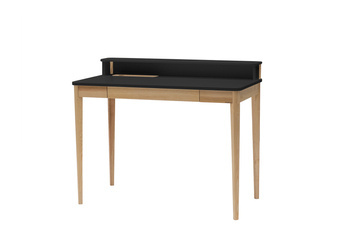 Biurko ASHME Jesionowe 110x56x75cm –Czarny