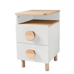 Szafka Nocna DABI 41x50cm Lewa Biała